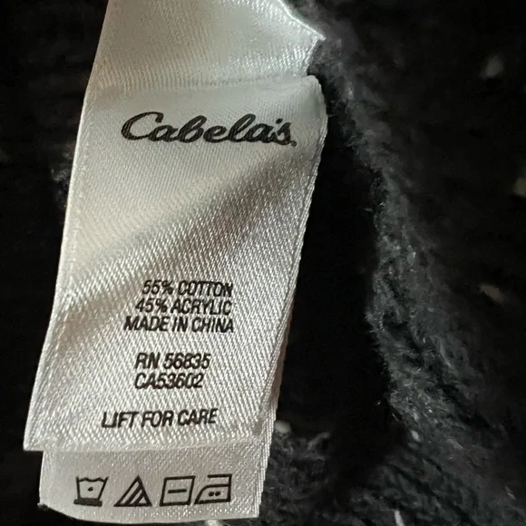 Cabela’s Speckled V-Neck Button-Front Cardigan - Picture 5 of 9